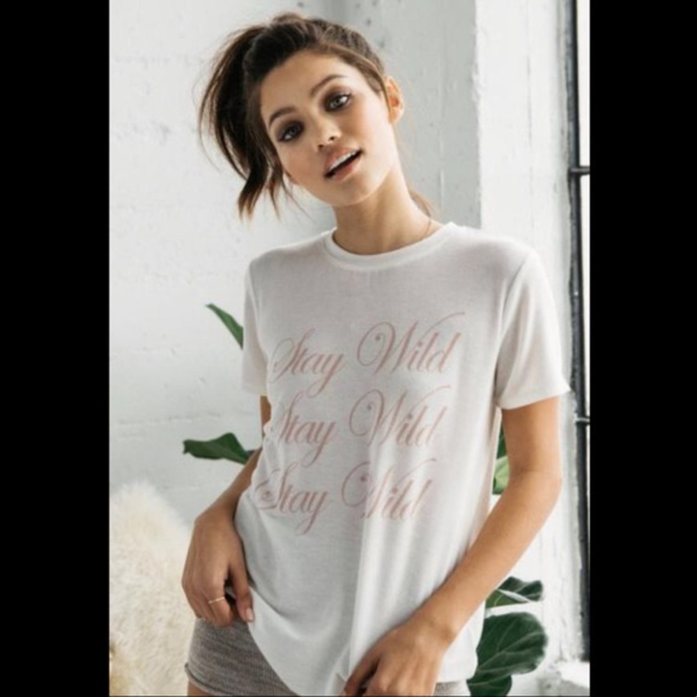 Stay wild spiritual gangster tee